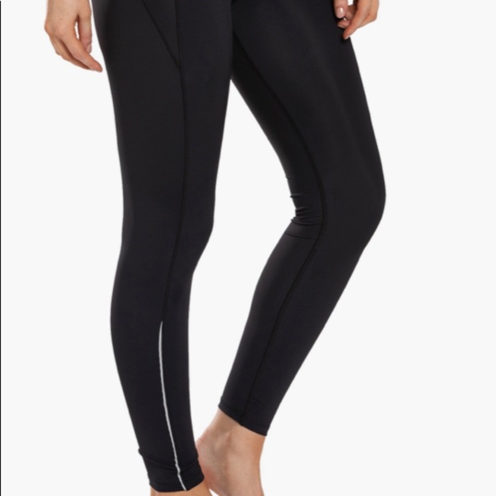 NWOT Marika Blue Leggings with Belt Pockets